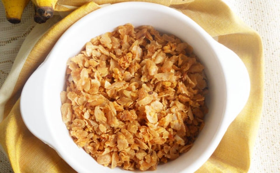 Aval Vilayichathu (Sweetened Rice Flakes) 